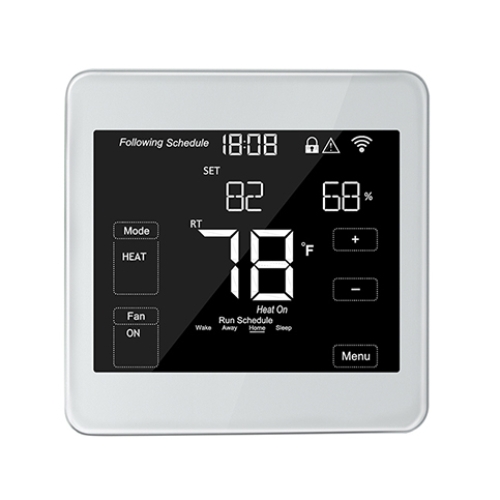 ST-F500 big LCD touch screen programmable thermostat for heat pump