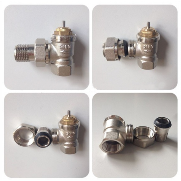 2 Way Angle Brass Valve