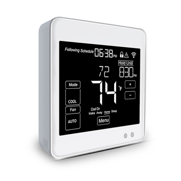 ST-F500 big LCD touch screen programmable thermostat for heat pump